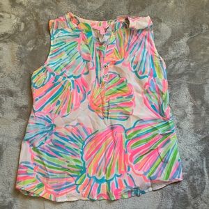 Lilly Pulitzer Shell Top